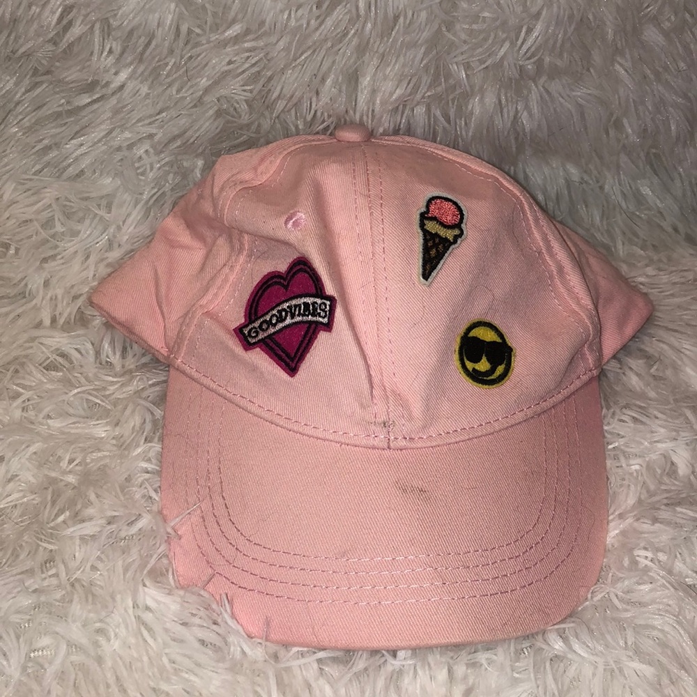 Pink hat